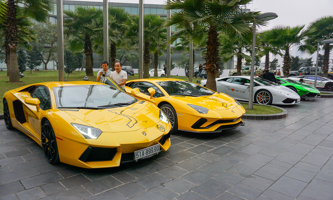 Dàn siêu xe hội tụ tại Hà Nội - khởi động Car&Passion; 2018